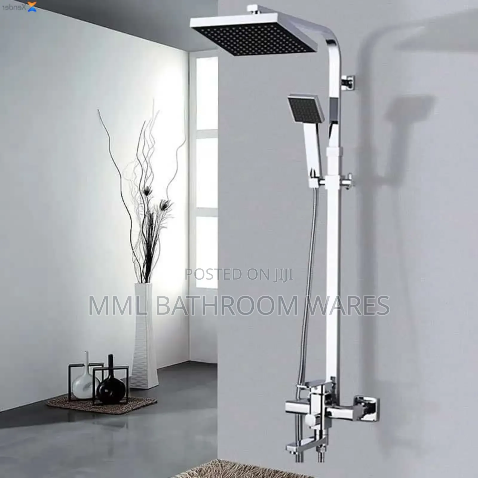 304 Stainless Chrome Shower Mixers