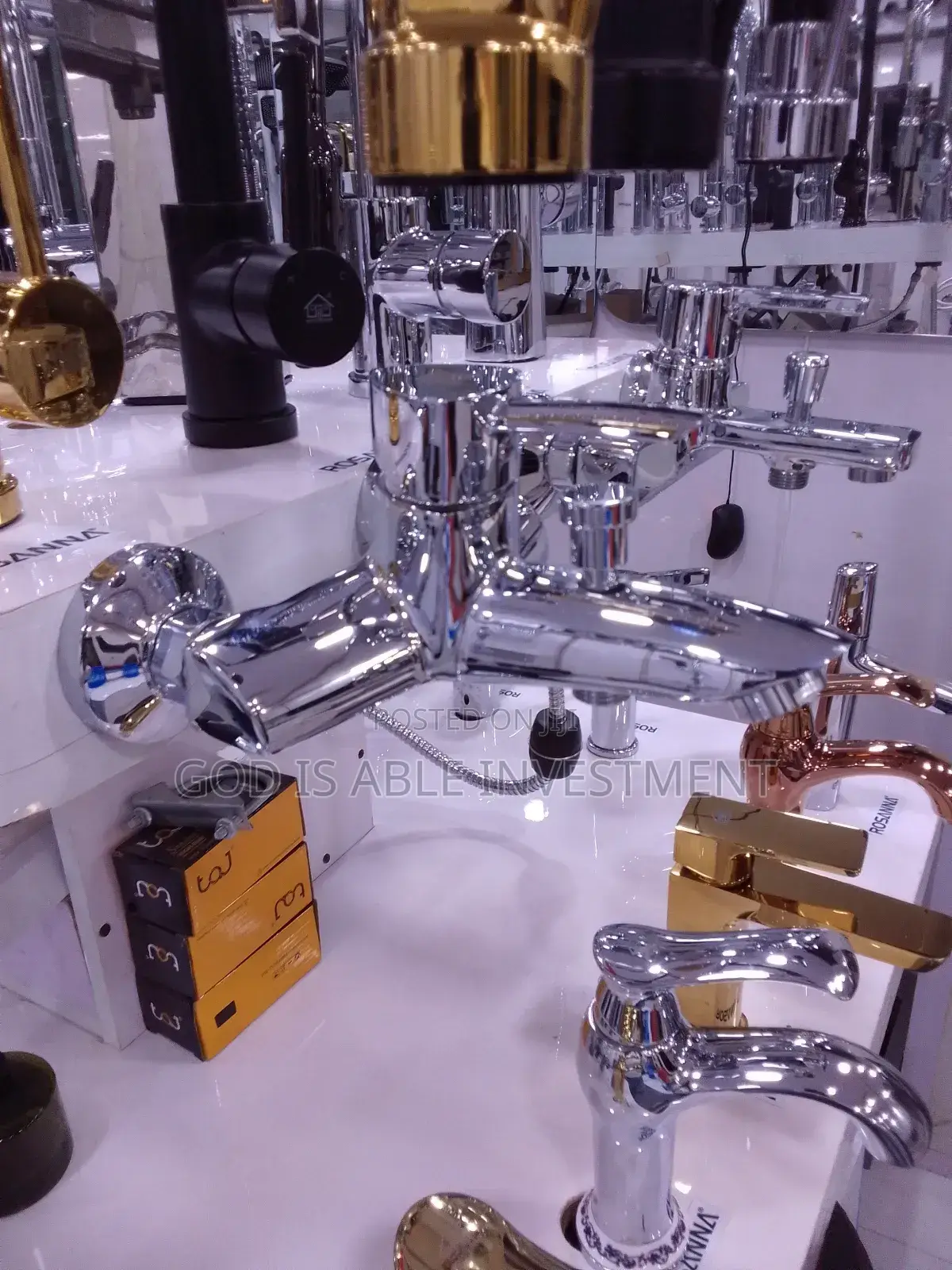 Sweethome Chrome Bath Mixer