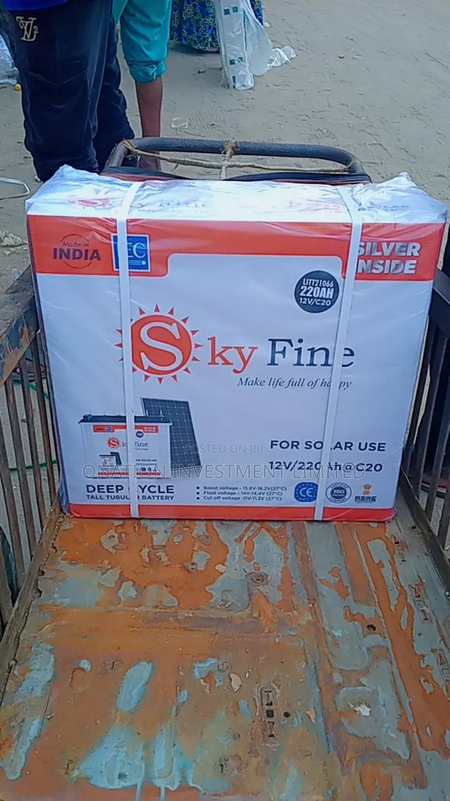 220ah 12v Skyfine Tubular Battery