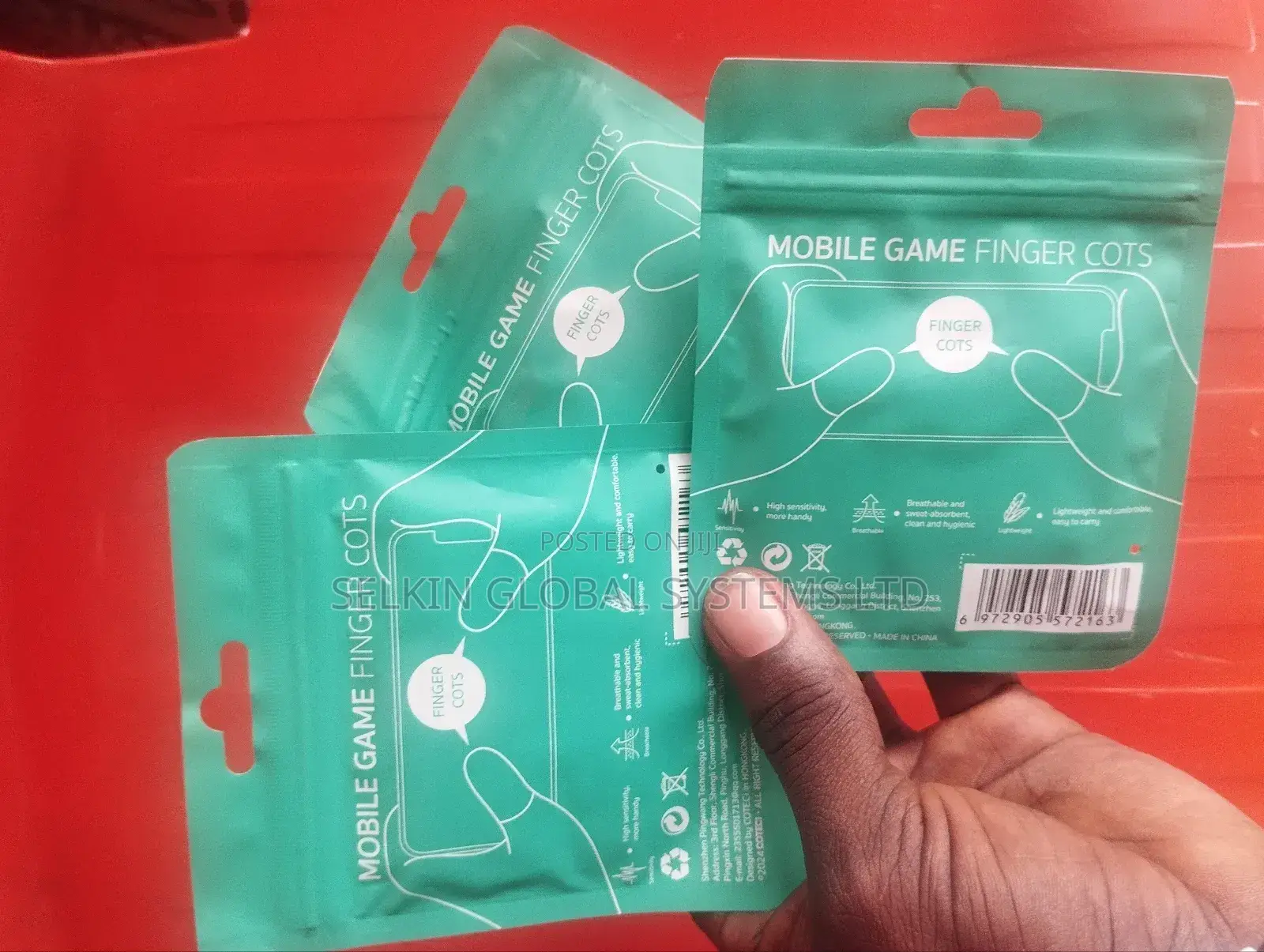 Mobile Gaming Thumb Sleeves