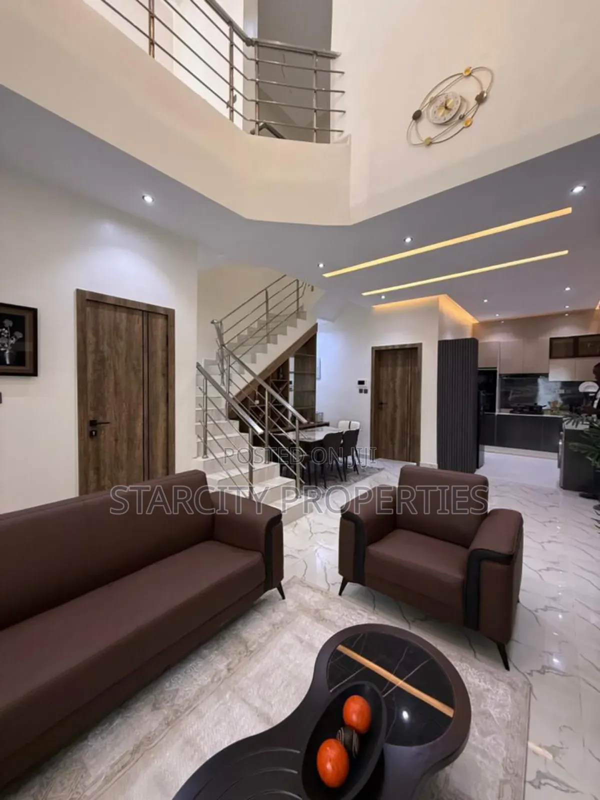 Furnished 3bdrm Duplex in Idera Residential, Lekki Expressway for sale