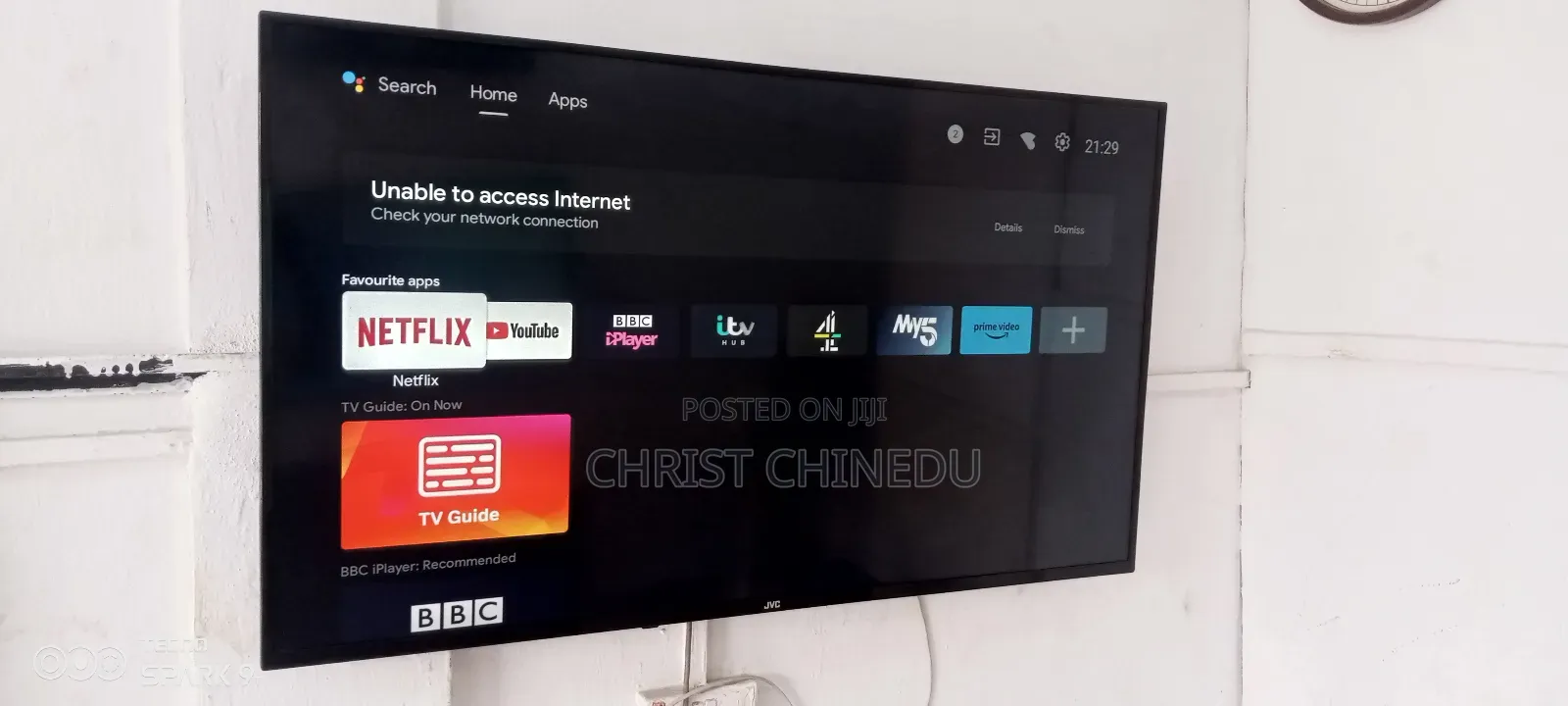 50inches JVC Android Tv