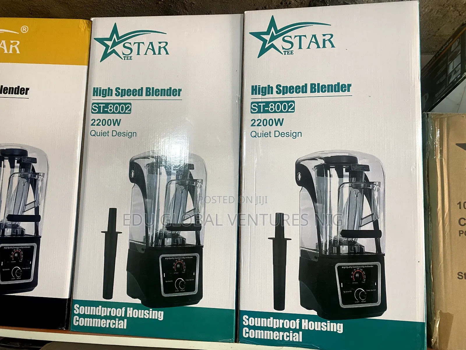 Star Tee Commercial Sound Proof 4.2litres Blender 2200watts.