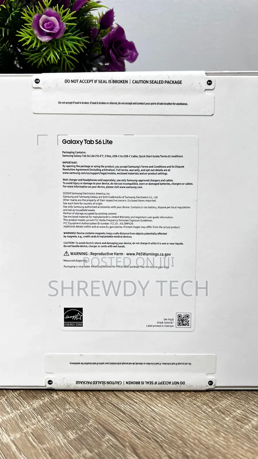 New Samsung Galaxy Tab S6 Lite 128 GB Pink