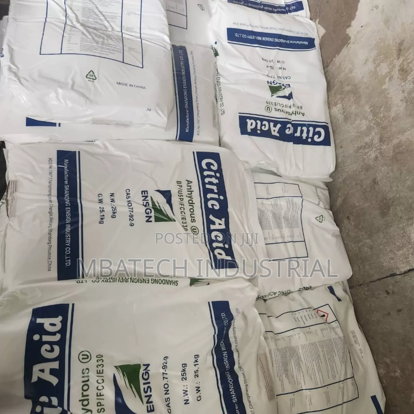 Citric Acid Anhydrous