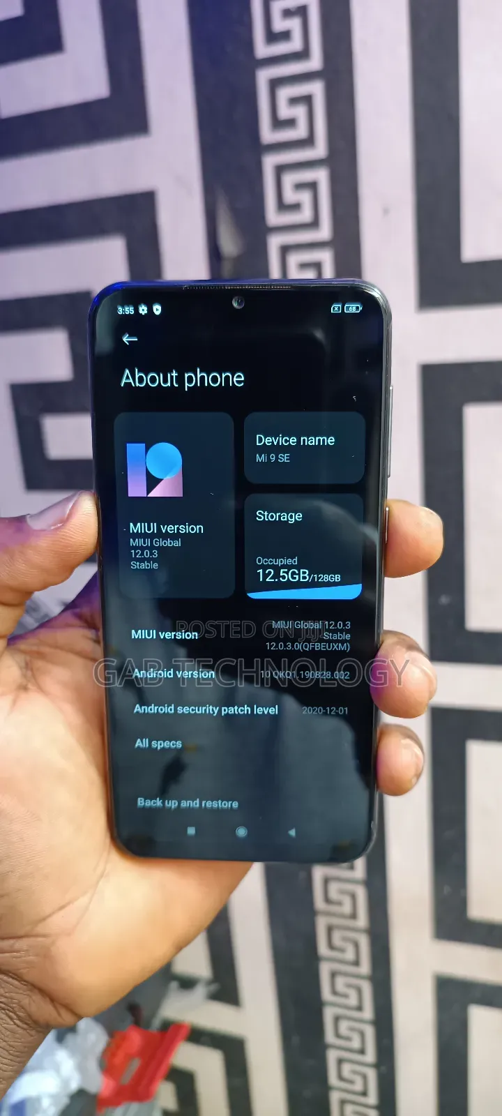Xiaomi Mi 9 SE 128 GB Gray