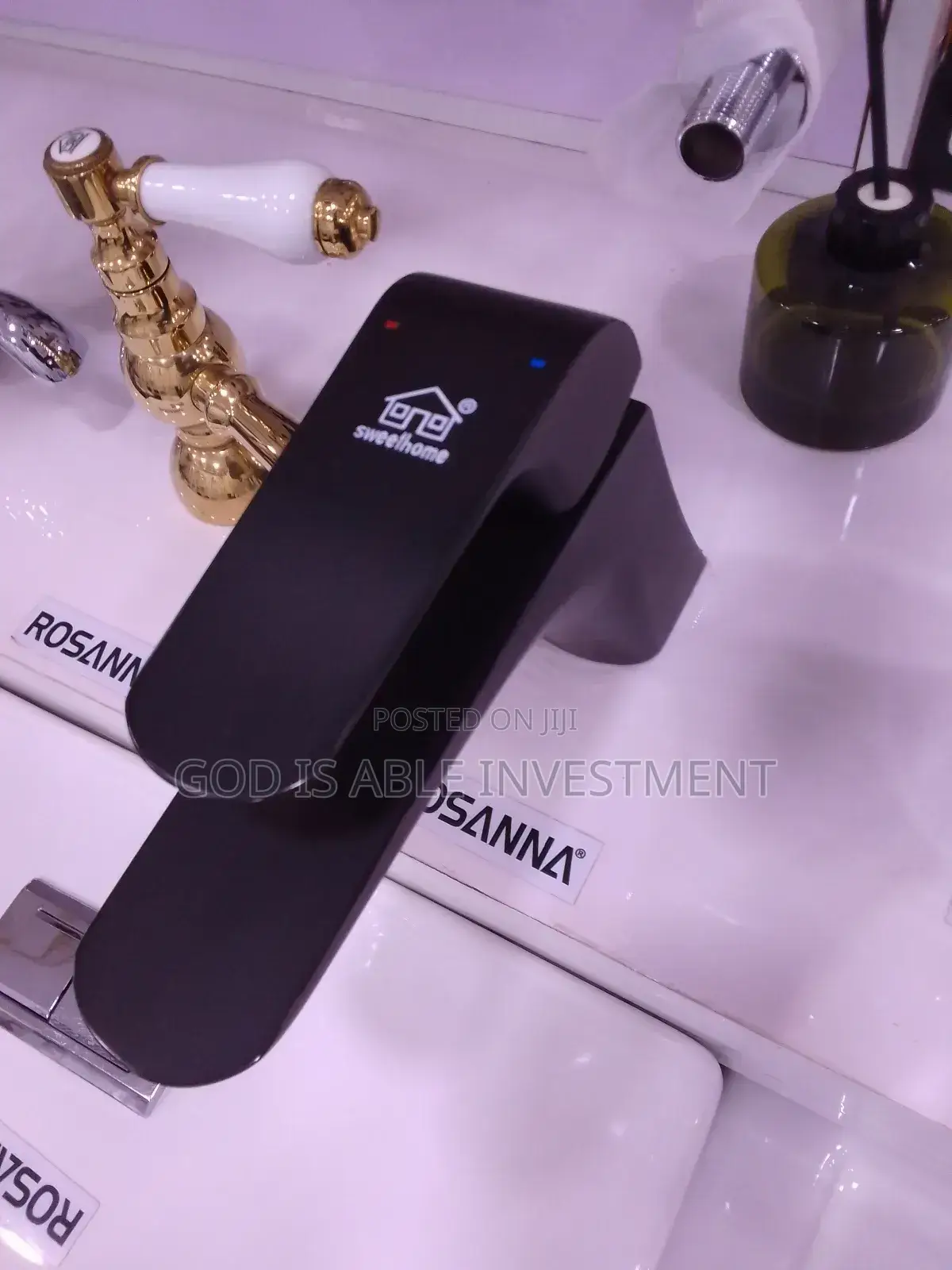 Sweethome Black Mixer Tap