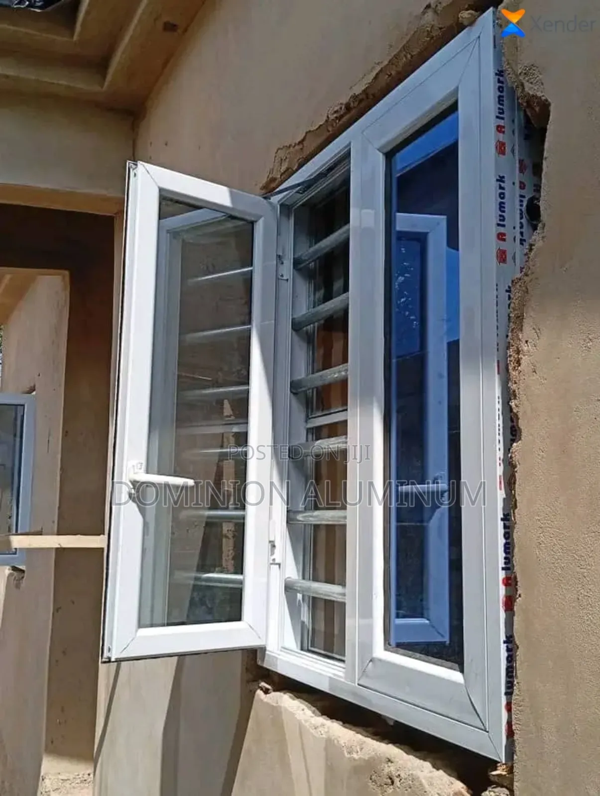 Round Steel Pipes Protector Casement Windows
