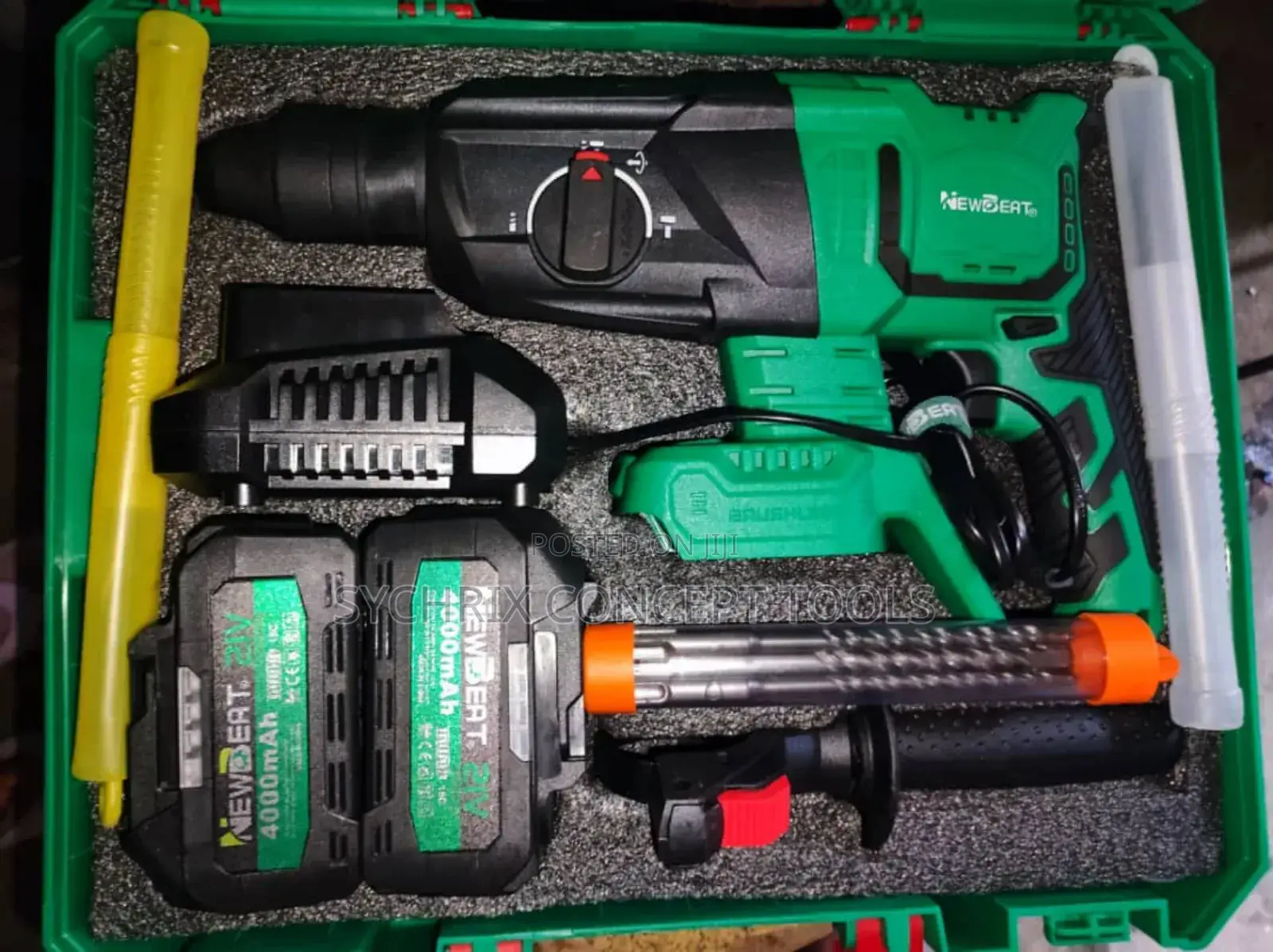 Cordless Hammer Drill- 21V With 4.0a