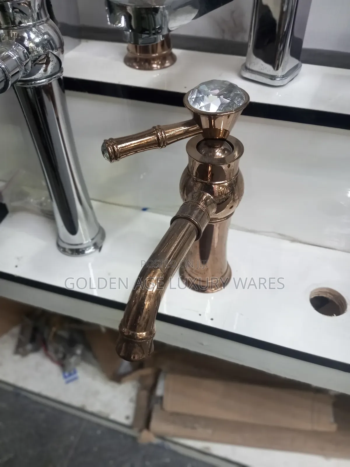 Rose Gold Basin Mixer