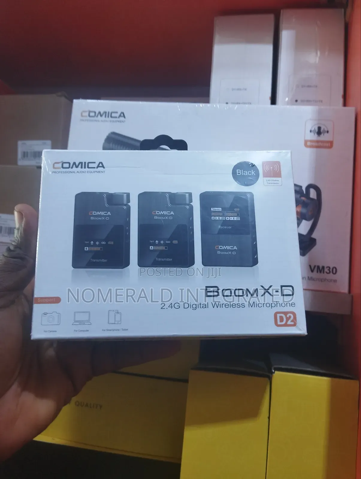 Comica Audio Boom X-D D2 Digital Wireless Microphone