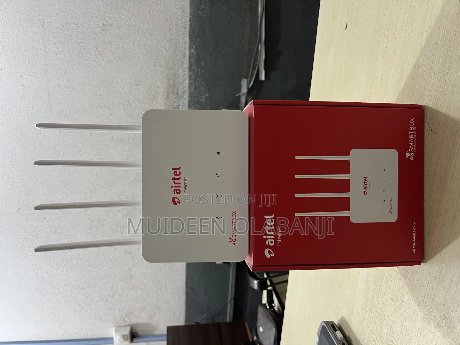 Airtel Hertz 4 4g Router With a Month Free 100gb Data
