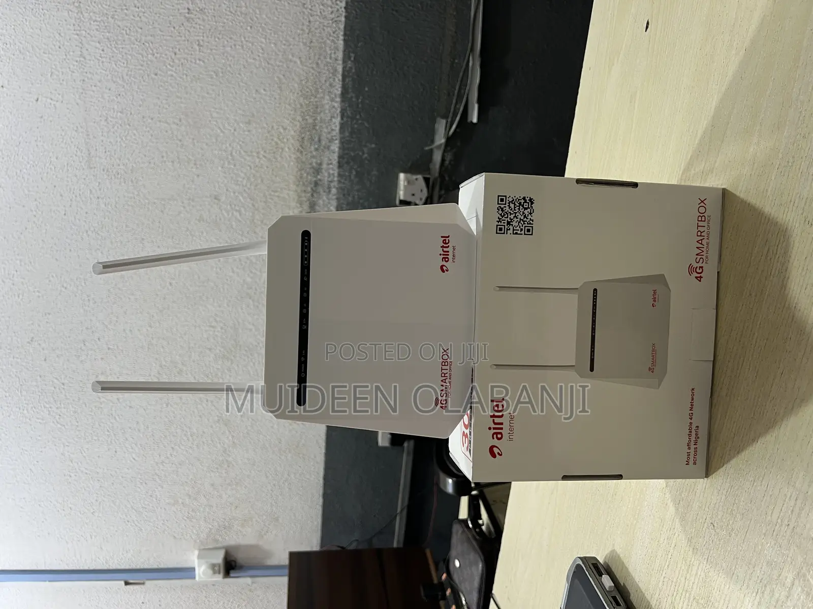 Airtel Hertz 4 4g Router With a Month Free 100gb Data