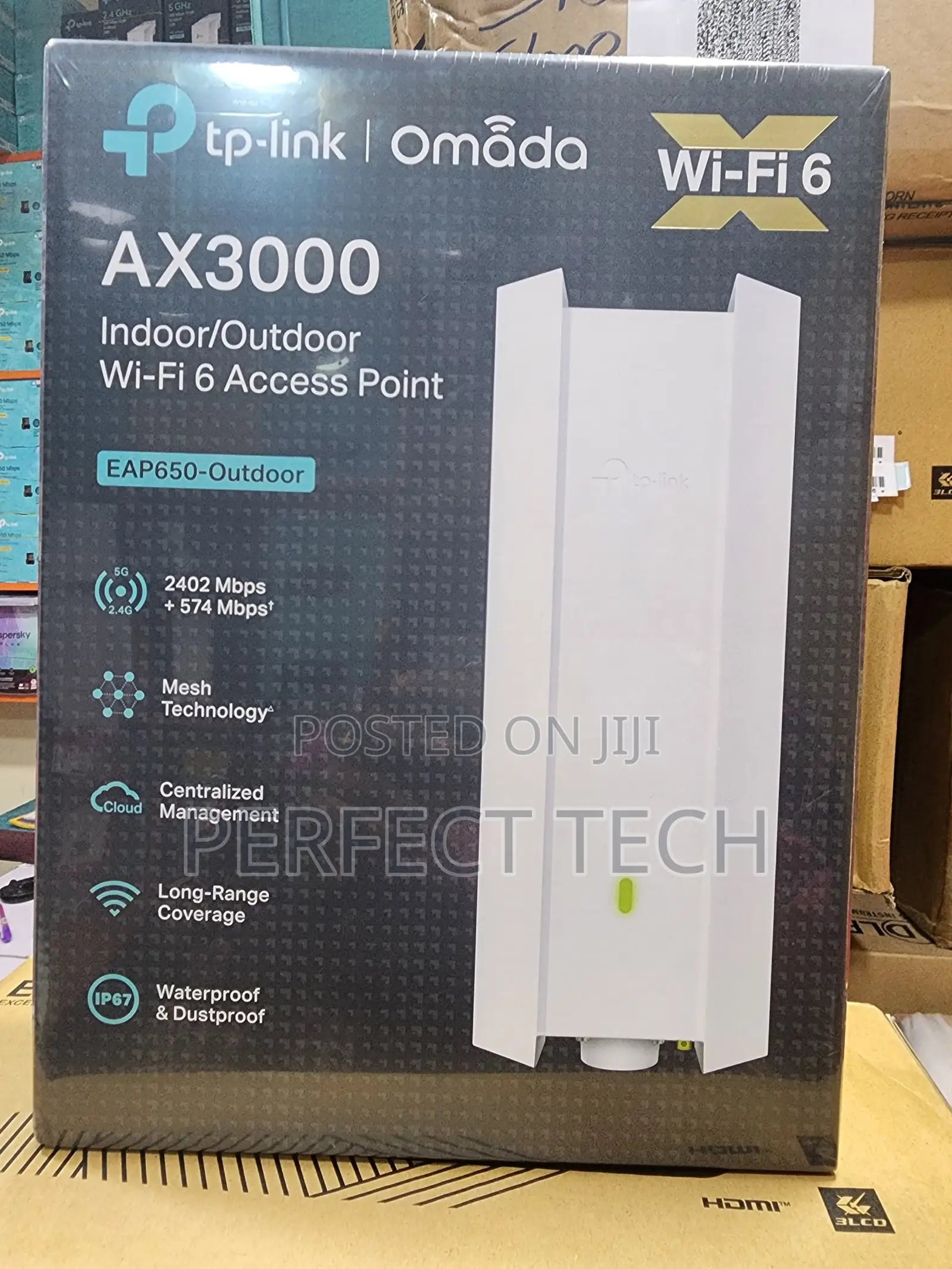 TP-LINK AX3000 Indoor/Outdoor Wifi 6 Access Point