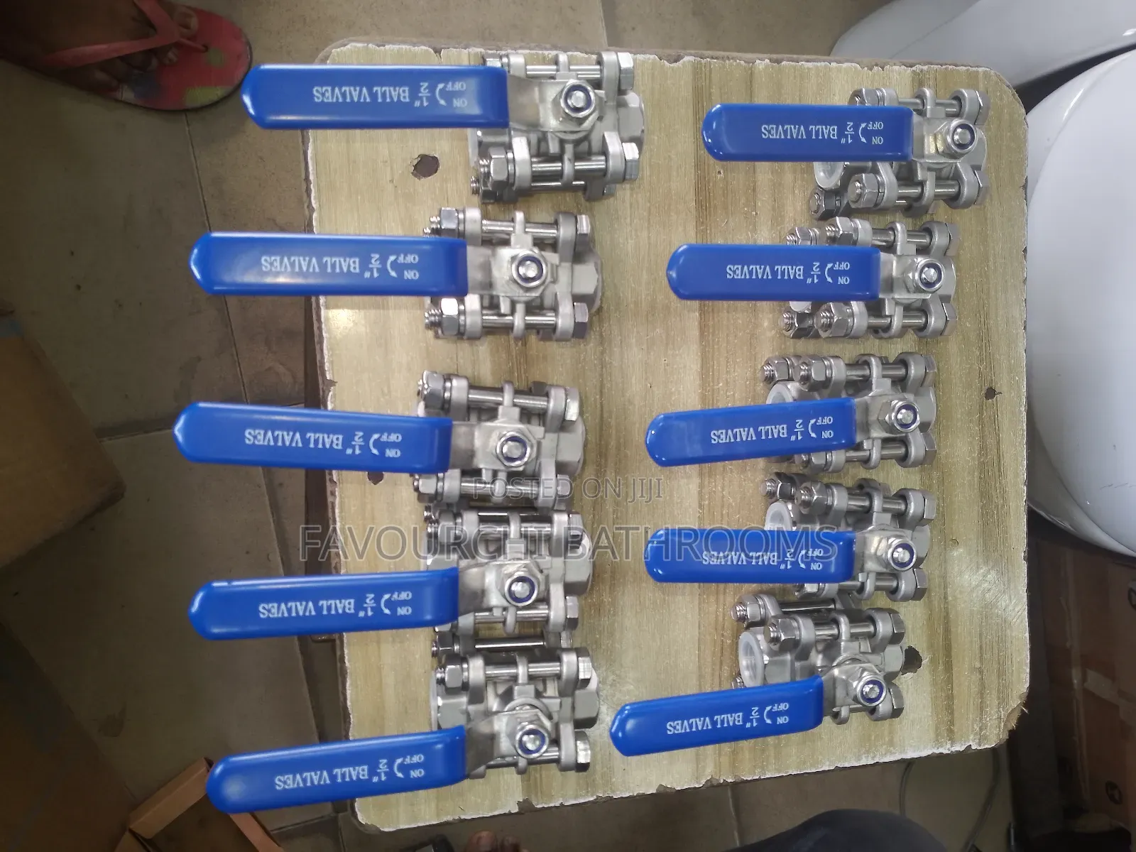 Stainless 1/2" Ball Valves