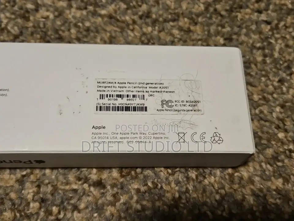 Apple Pen 2nd Gen With Warranty