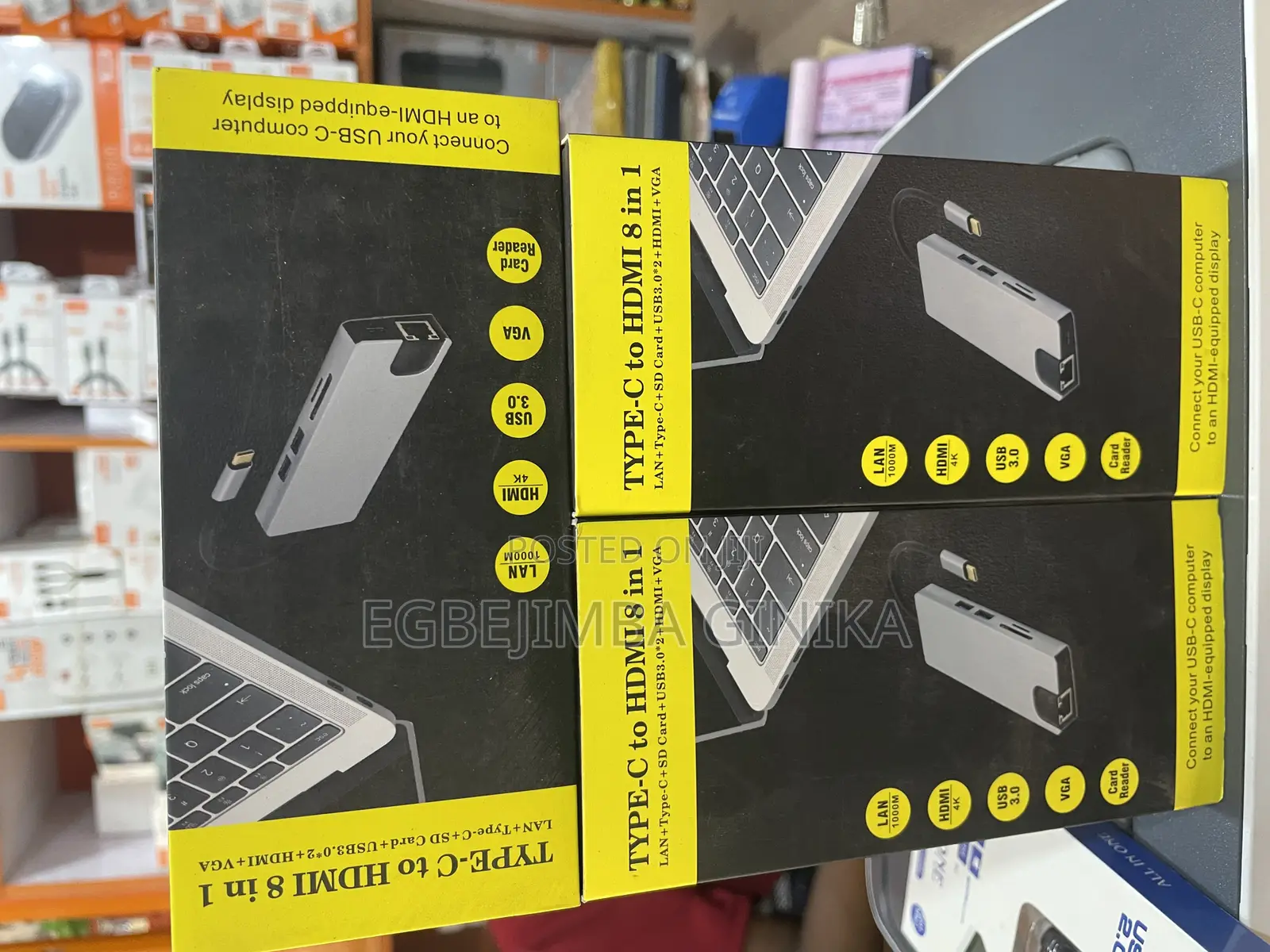 Type-C HDMI 8 in 1