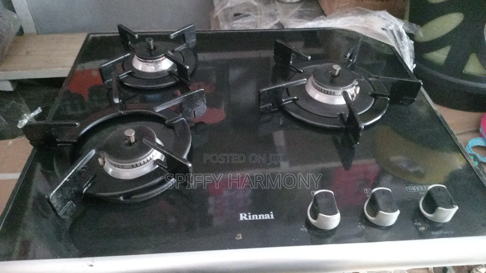 3 Burner Glass Table Top/ Cabinet Gas Cooker