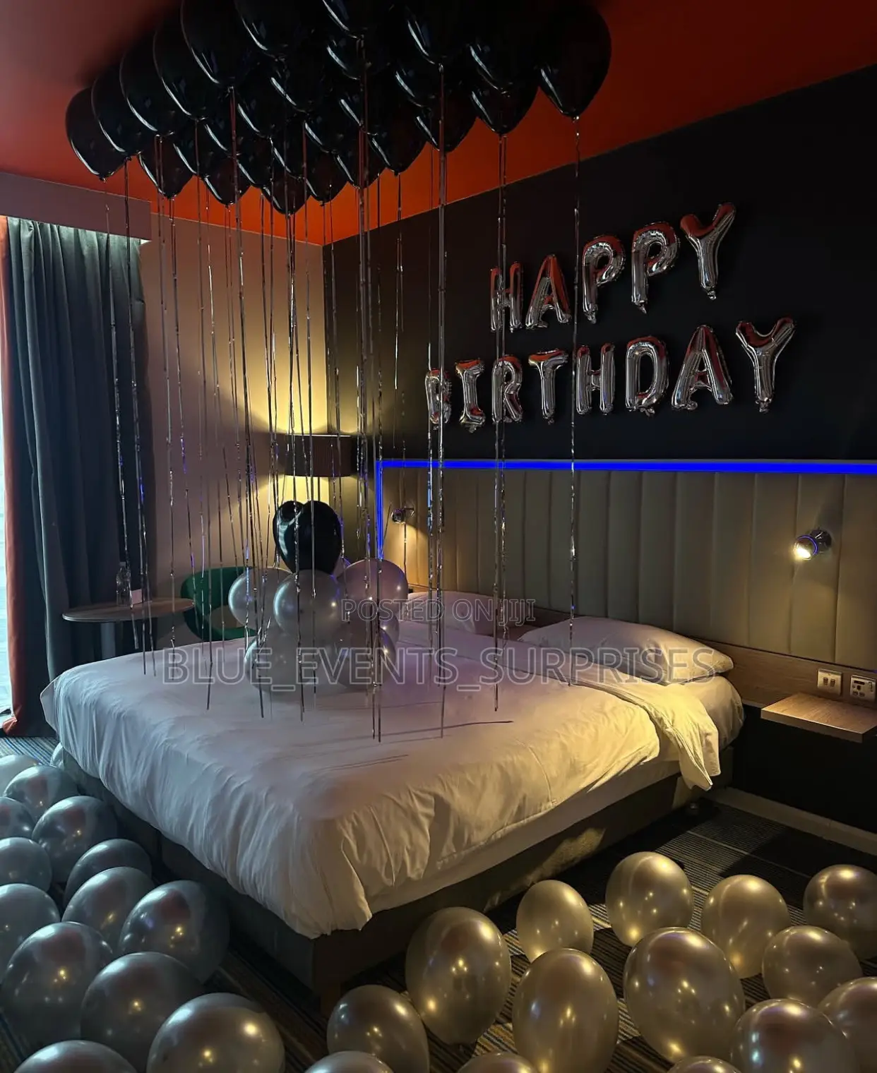 Birthday Balloon Room Decoration
