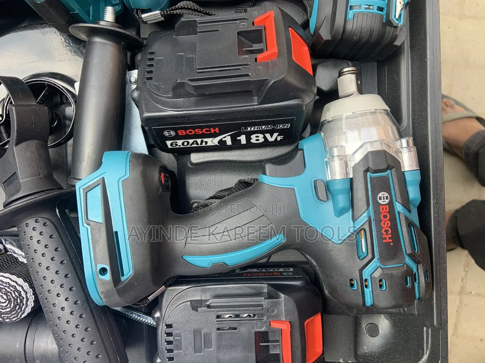 4in1 Tool Set With Rotary,Screw,Angle Grinder and Impact