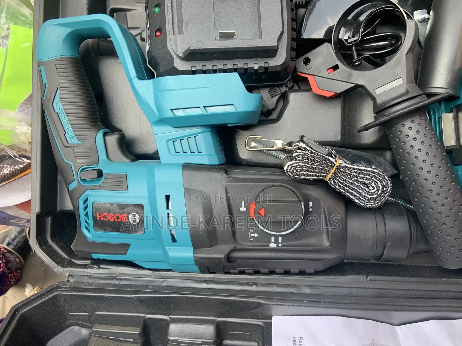 4in1 Tool Set With Rotary,Screw,Angle Grinder and Impact