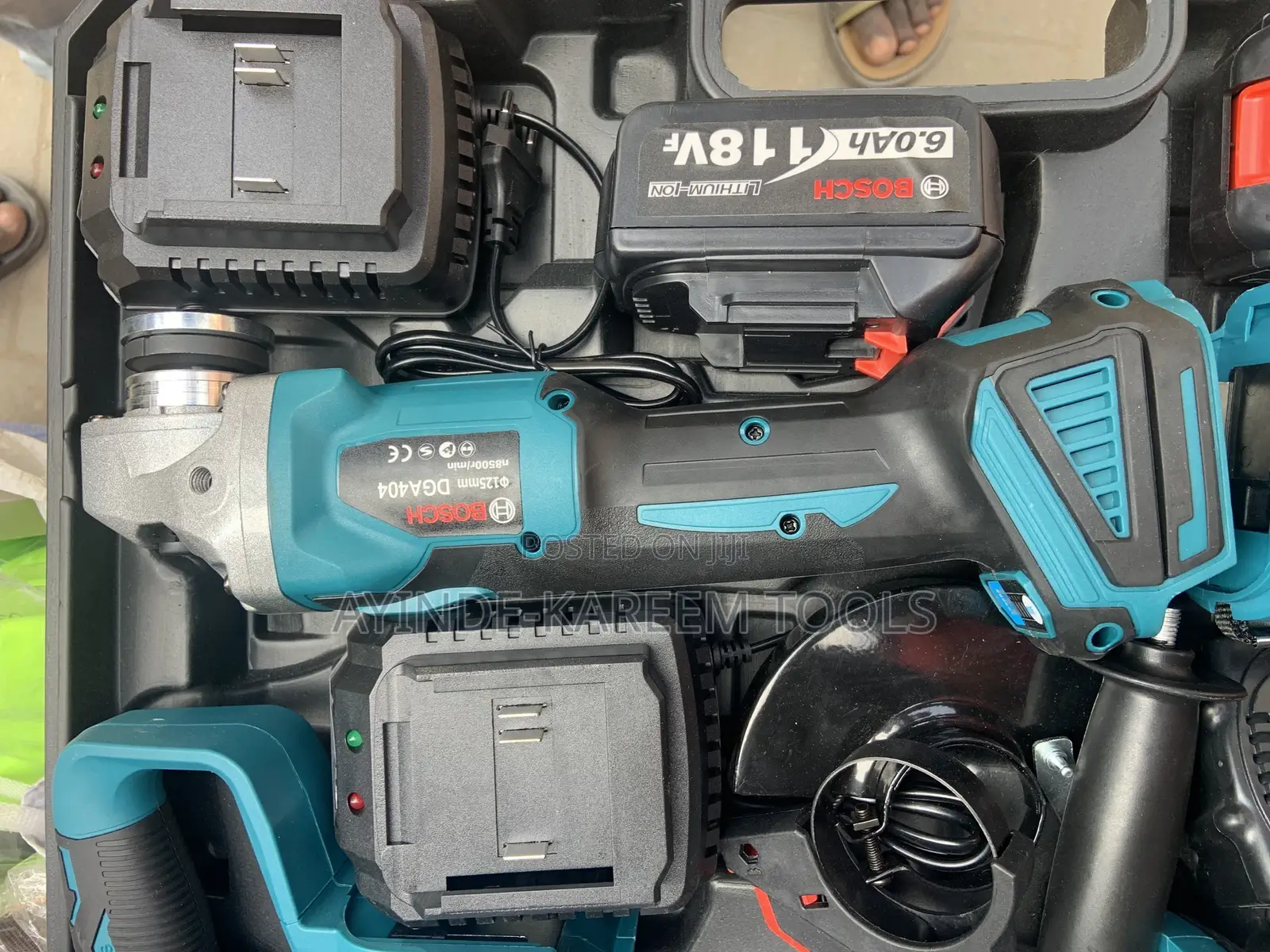 4in1 Tool Set With Rotary,Screw,Angle Grinder and Impact