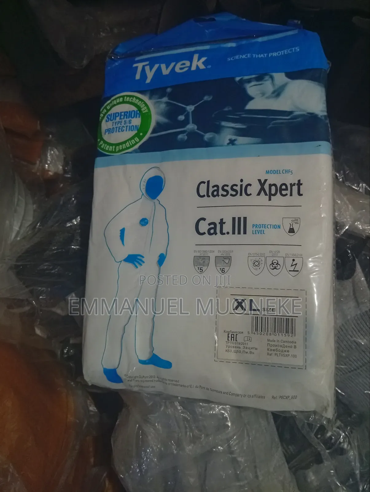 Original Tyvek Disposable Coverall