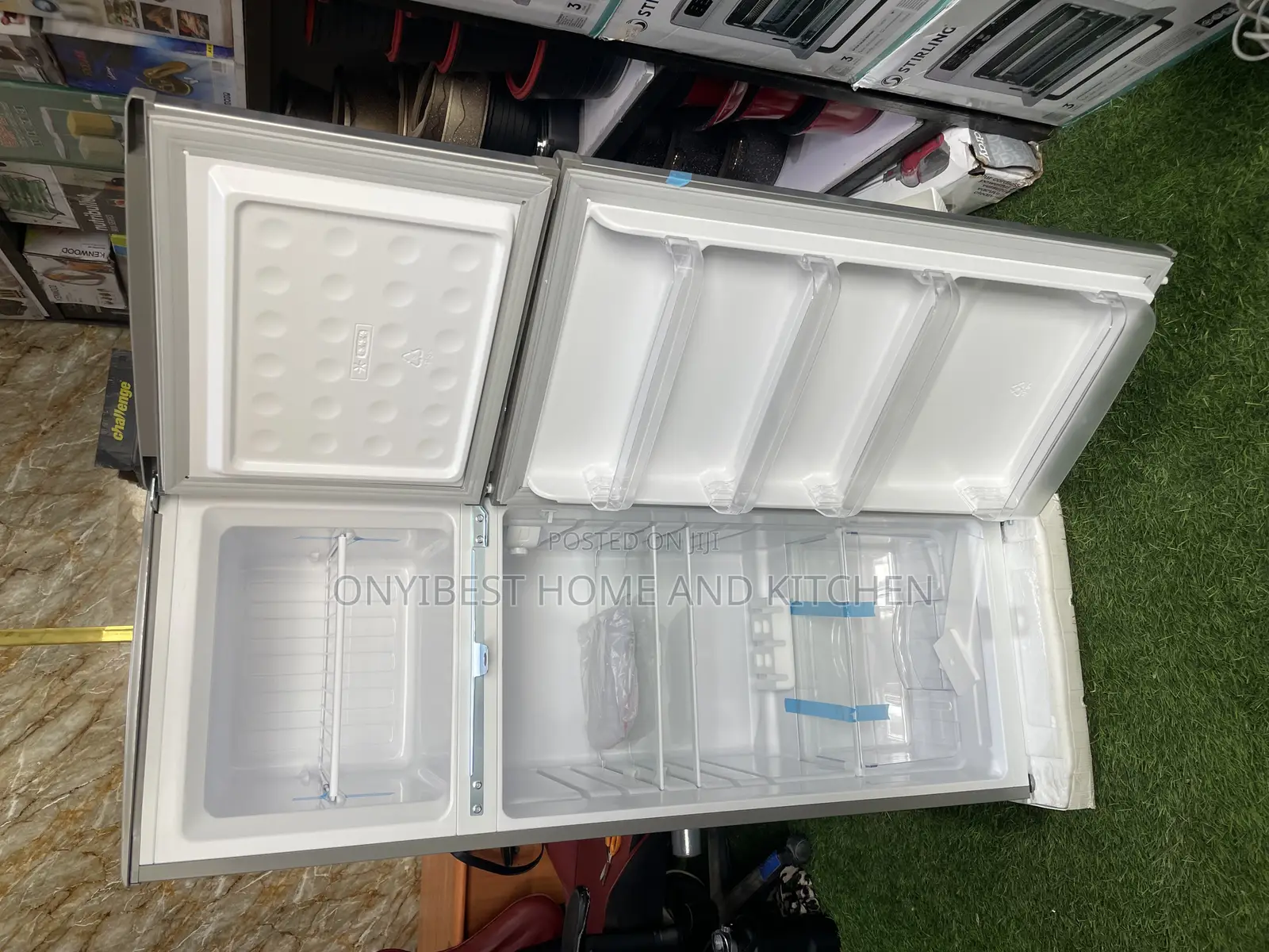 BRUHM 187liters Double Door Refrigerator