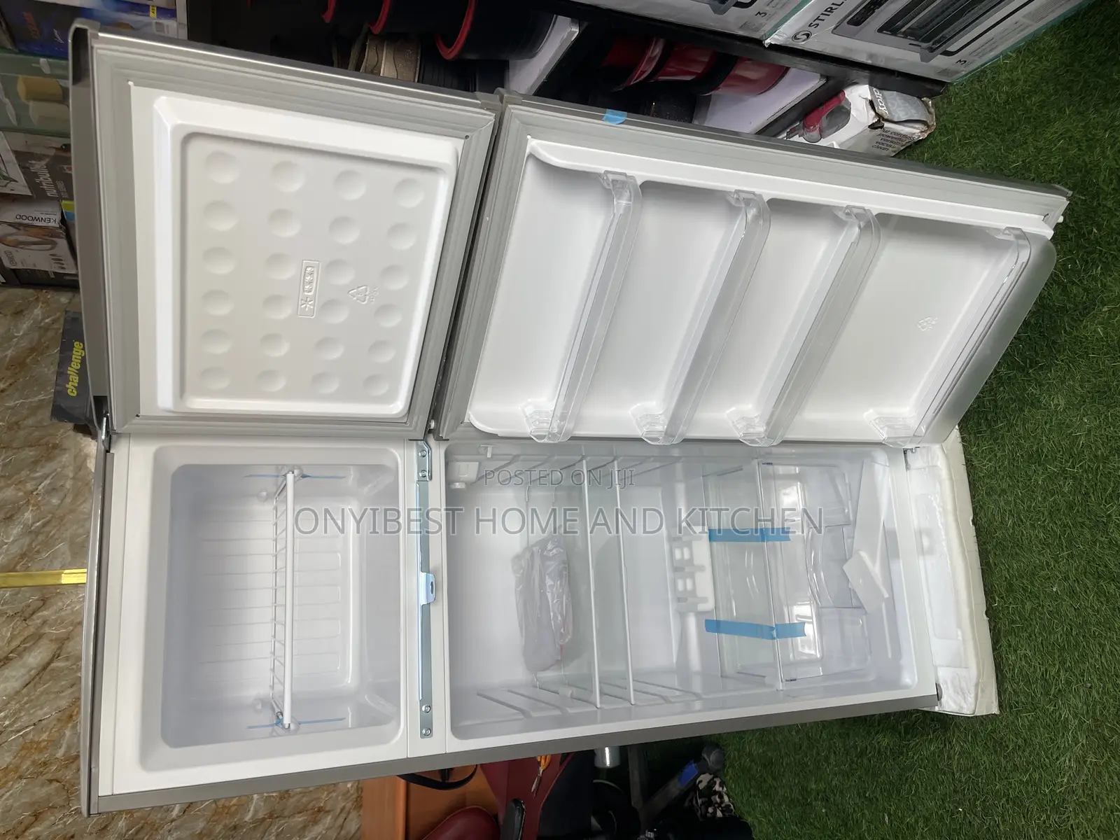 BRUHM 187liters Double Door Refrigerator