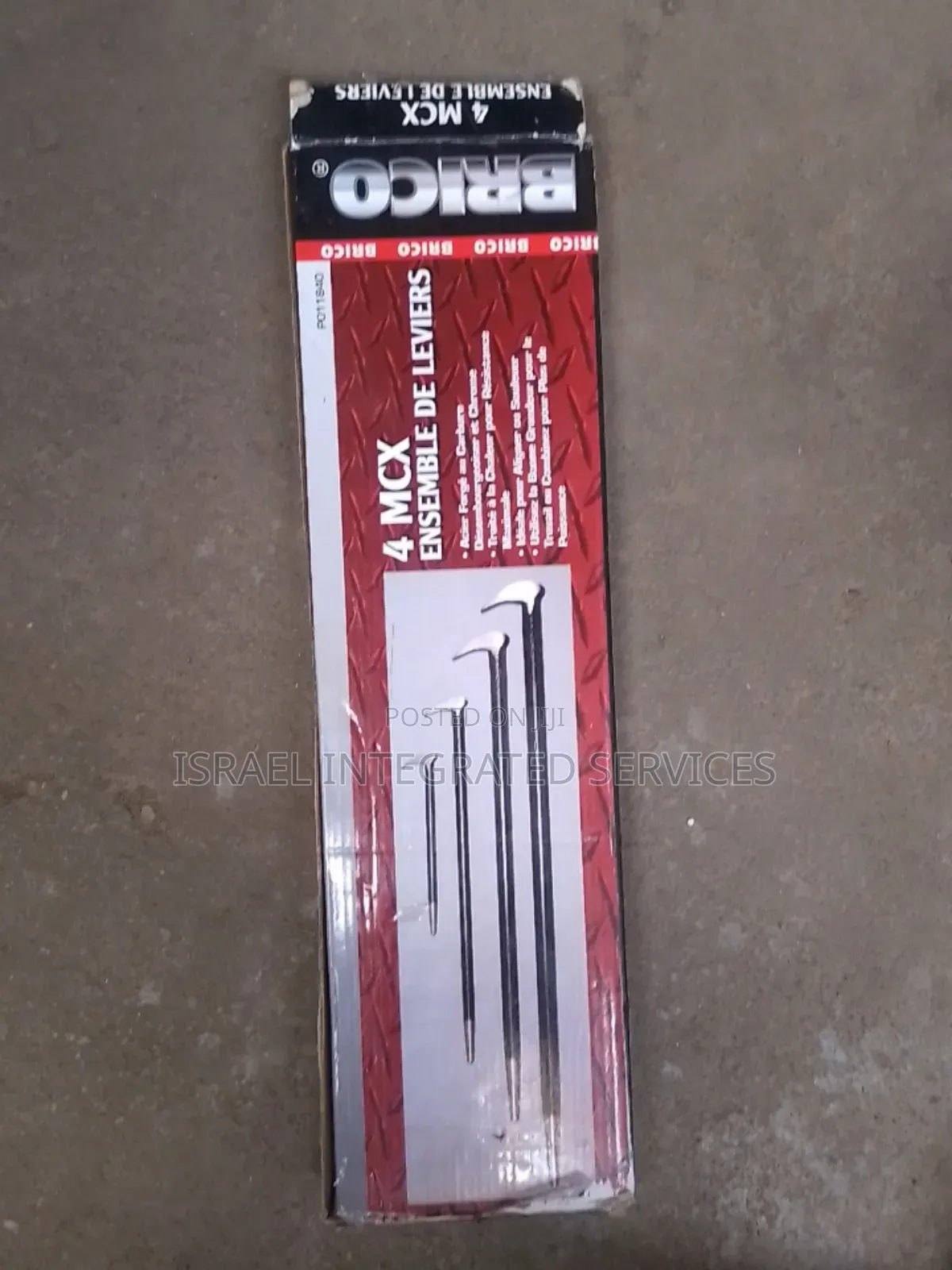 Roiling Head Pry Bar 4pcs
