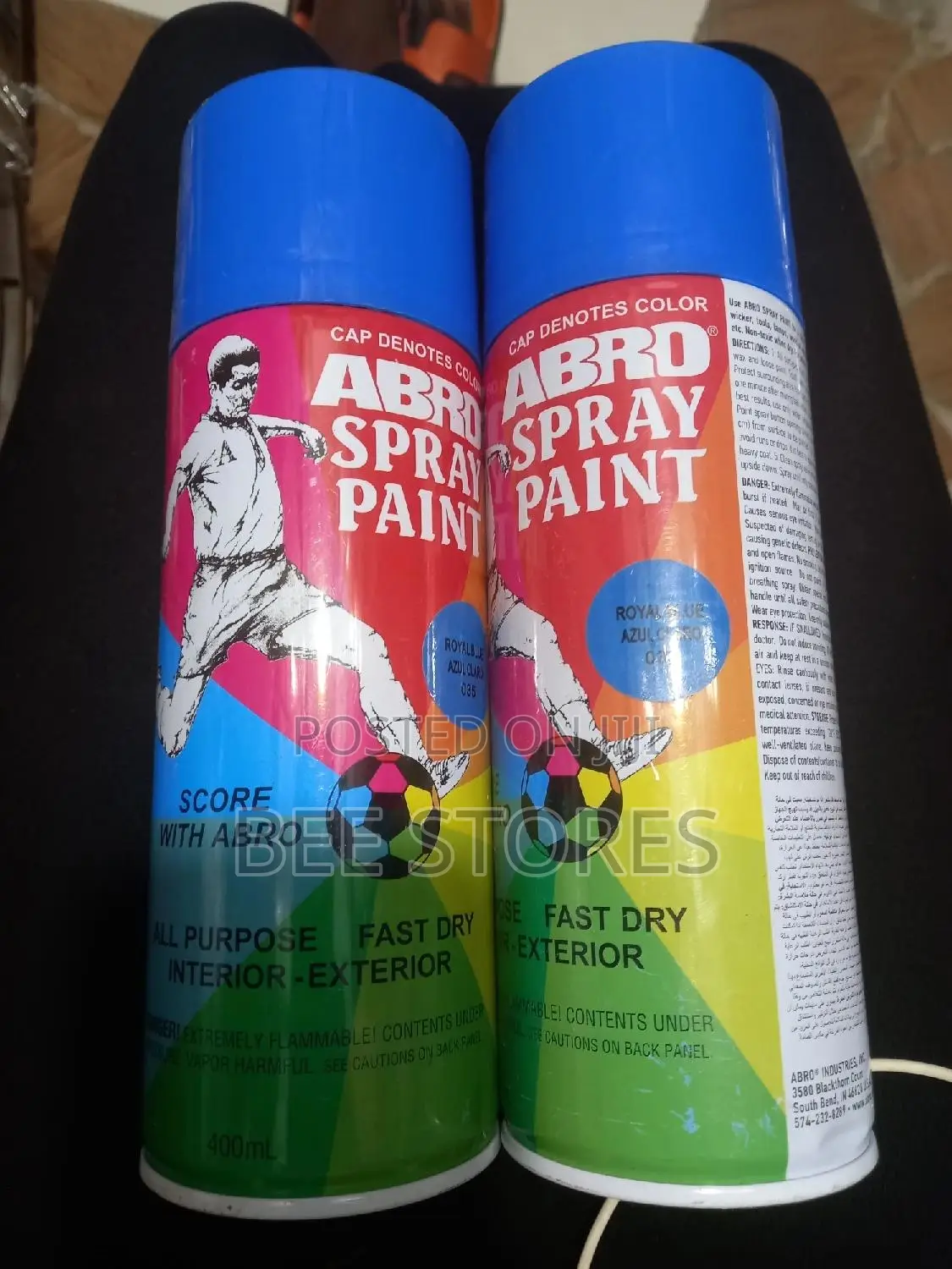 Abro All Purpose Aerosol Spray Paint