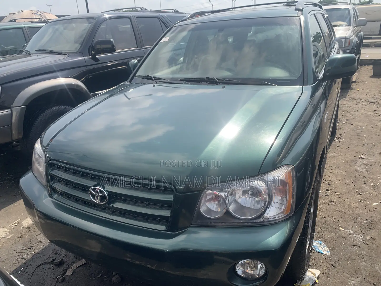 Toyota Highlander Limited V6 4x4 2004 Green