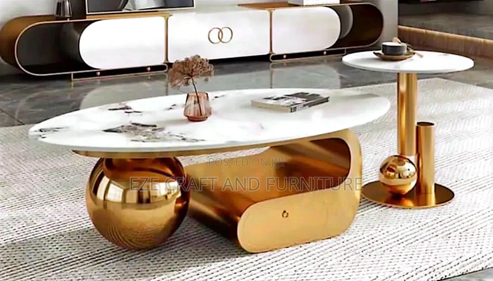 2in1 Exotic Marble Table