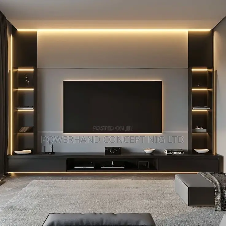 Bespoke TV Stand Design Be POWERHAND Concepts Nig LTD