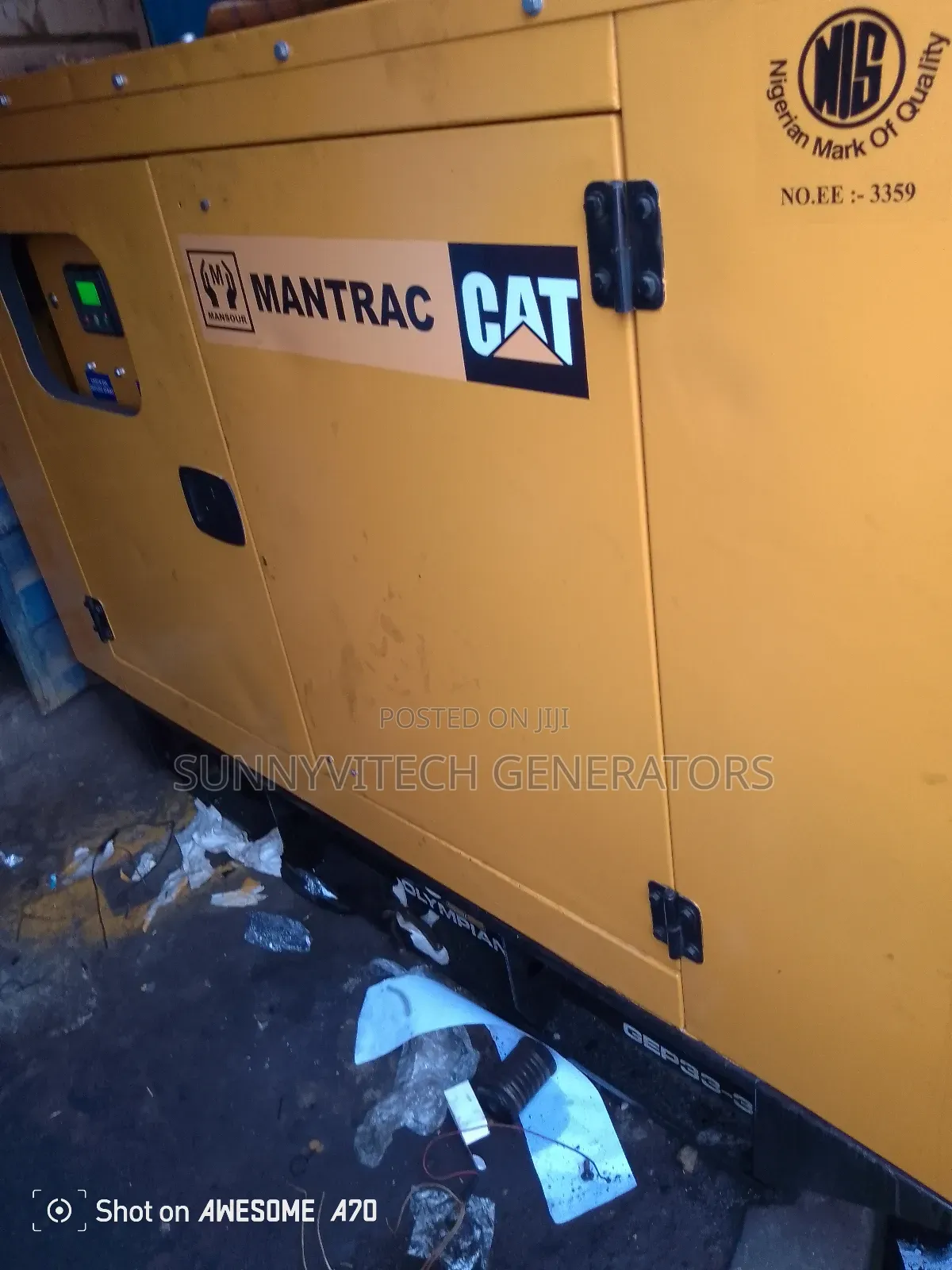 30kva Perkins Generator Mantrac Super Silence Almost New One