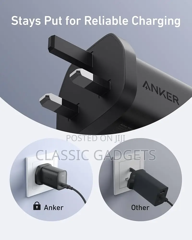Anker Nano 100W USB-C Charger For Laptops And Phones