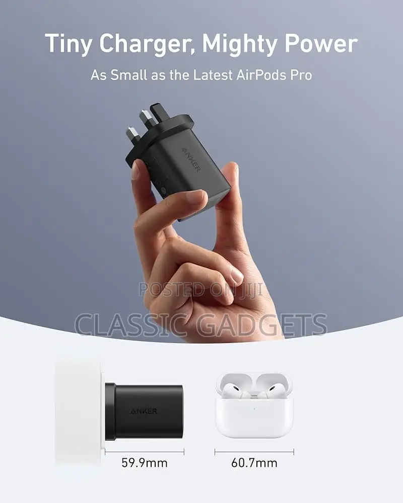 Anker Nano 100W USB-C Charger For Laptops And Phones