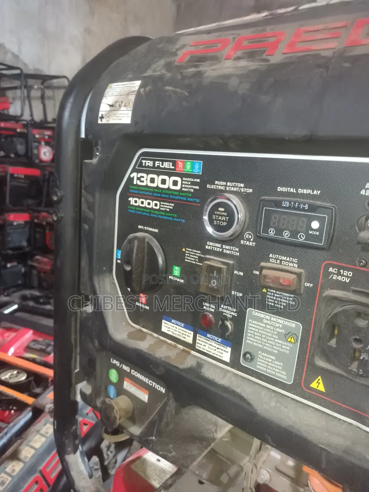 13kva Predator Generator (Copper)