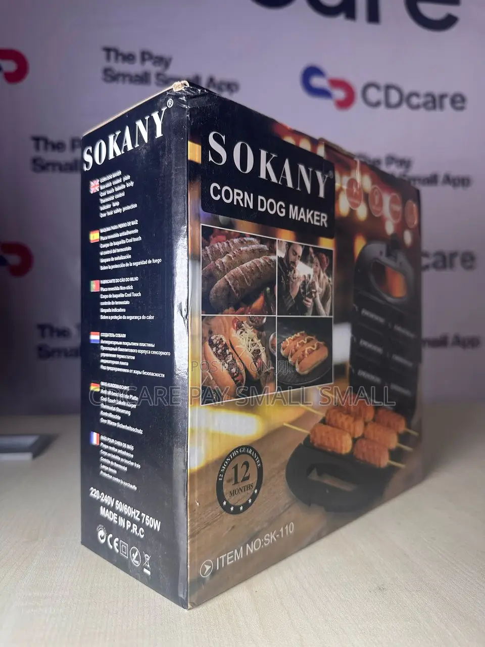 Pay Small Small Sokany Corn Dog Maker On Cdcare.App