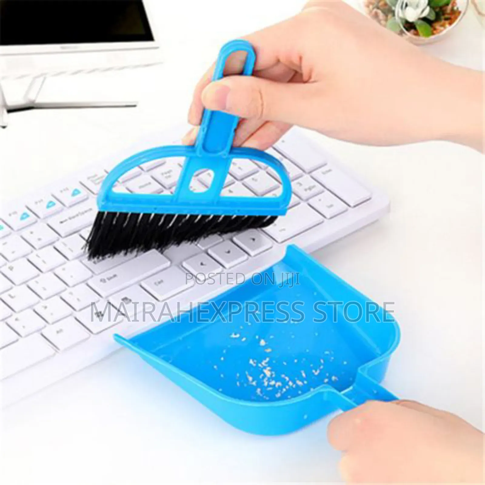 Mini Cleaning Brush Small Broom Dustpans Set Desktop
