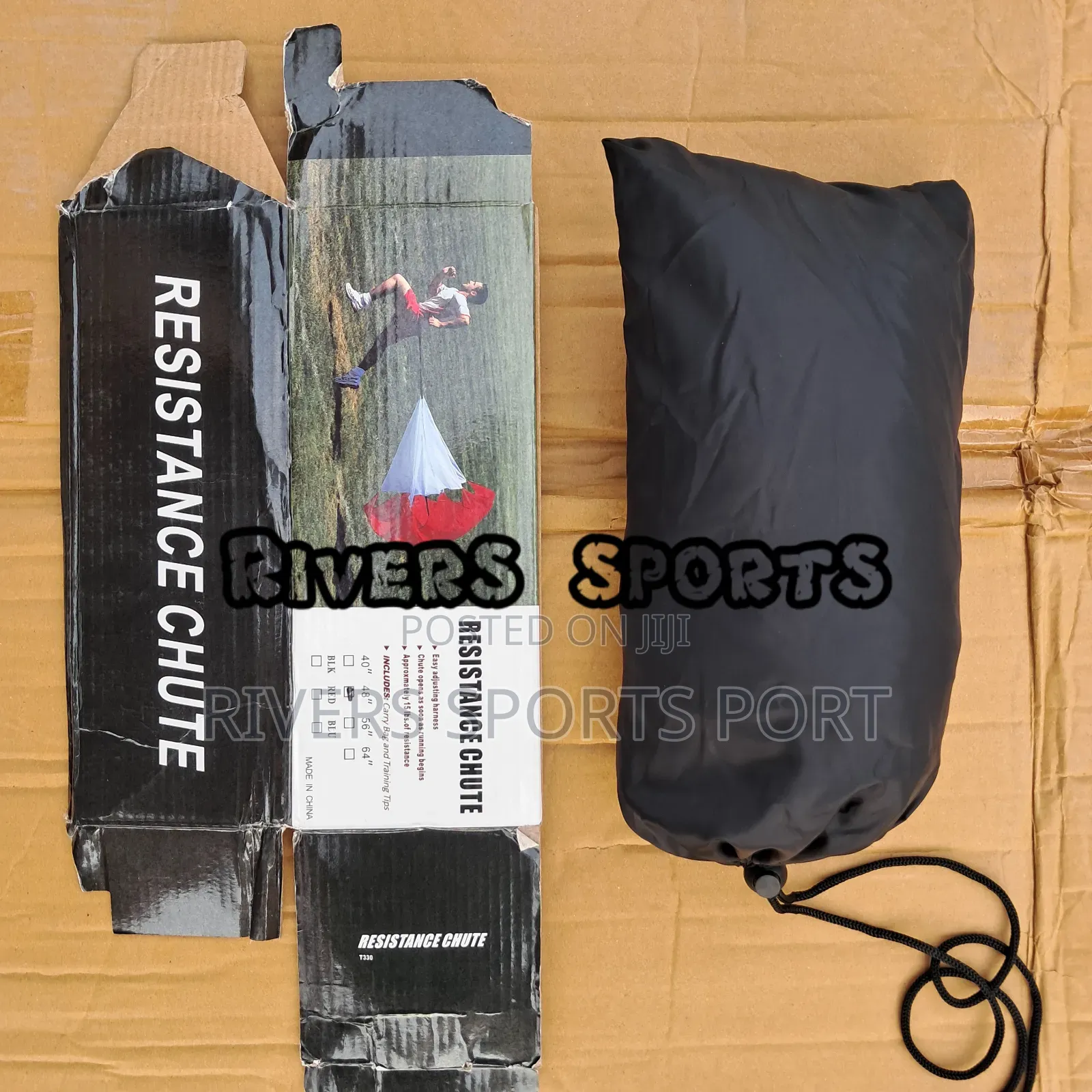 Speed Agility Resistance Parachute Sprint With Carry Bag