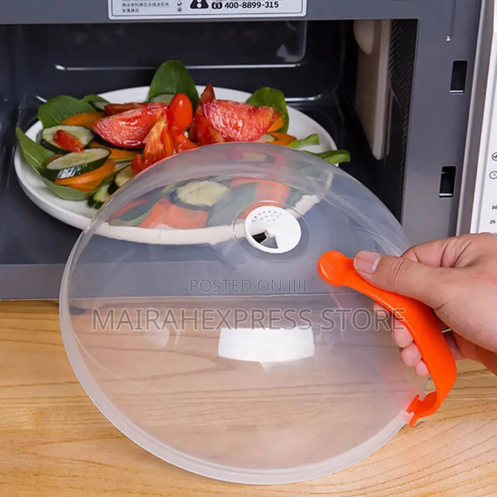 Microwave Food Cover Bowl With Handle