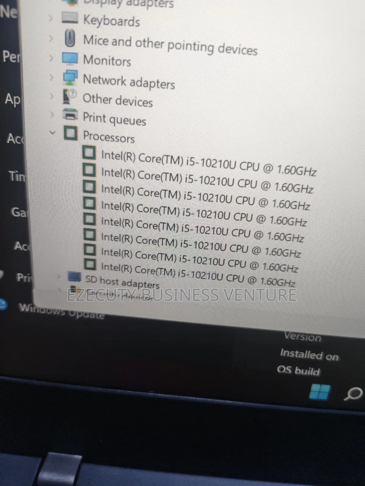 Laptop Lenovo ThinkPad T14 8GB Intel Core I5 SSD 256GB
