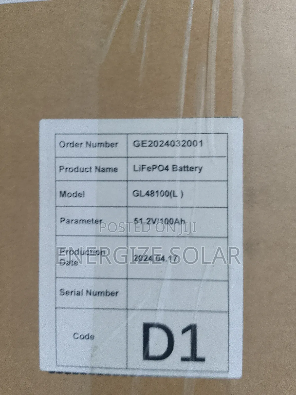 5kwh 48v Megatank Lithium Ion Battery