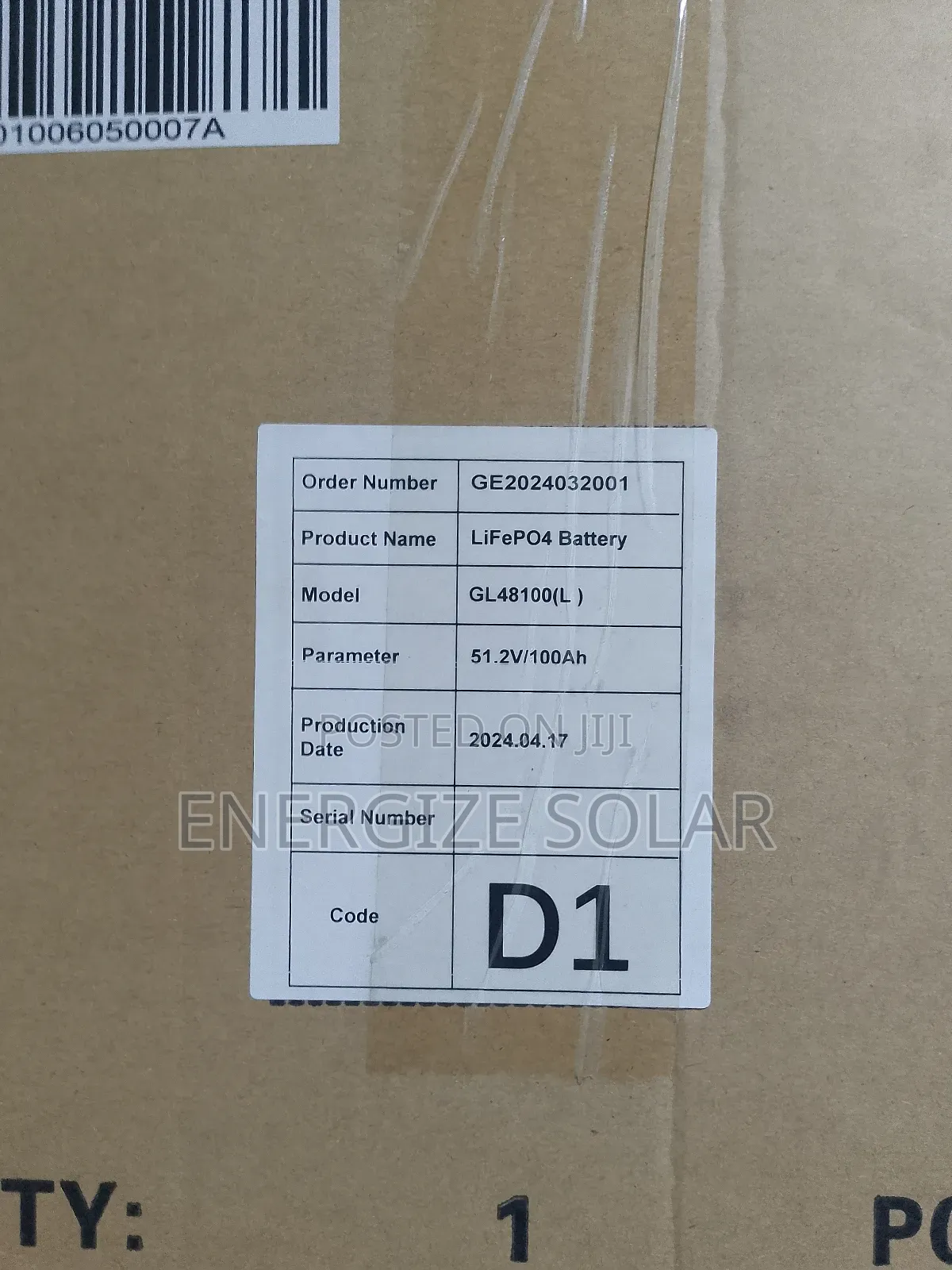 Megatank 5kwh 51.2v Battery