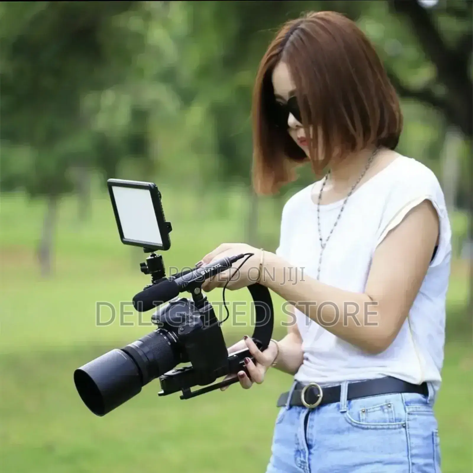 U/C-shaped Universal Professional Camera Mobile Phone Tripod