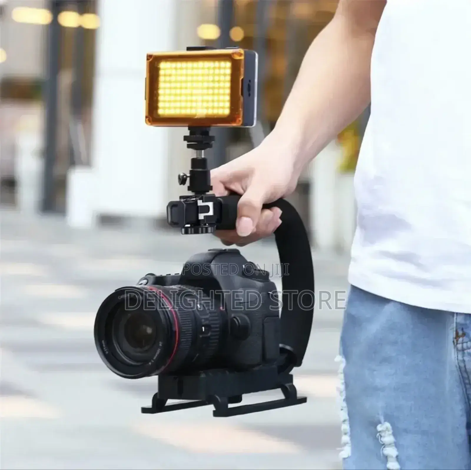 U/C-shaped Universal Professional Camera Mobile Phone Tripod