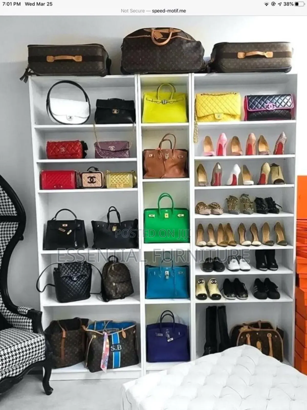 Shoe/Bag Rack