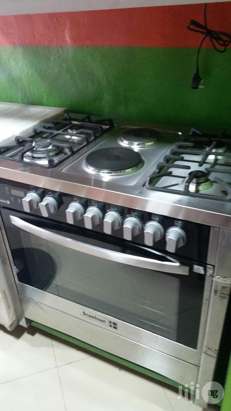 Scanfrost Six Burners Gas N Electric Cooker