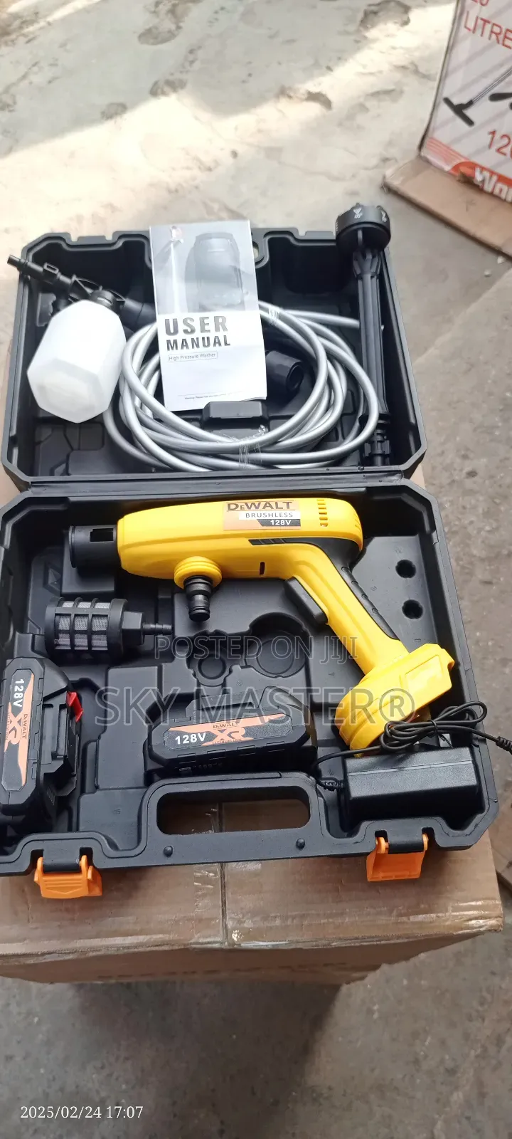 128v Battery Car Wash